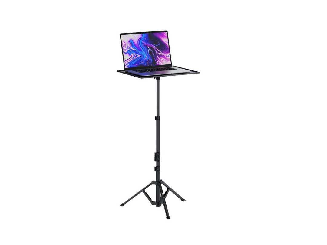 Porodo Multi-Function Stand for Projector & Laptop - Black | Qatar Porodo Multi-Function Stand for Projector & Laptop - Black | Qatar
